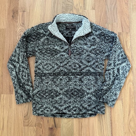 True Grit The Original Frosty Tipped Pullover Jacket - size XS - Picture 1 of 7